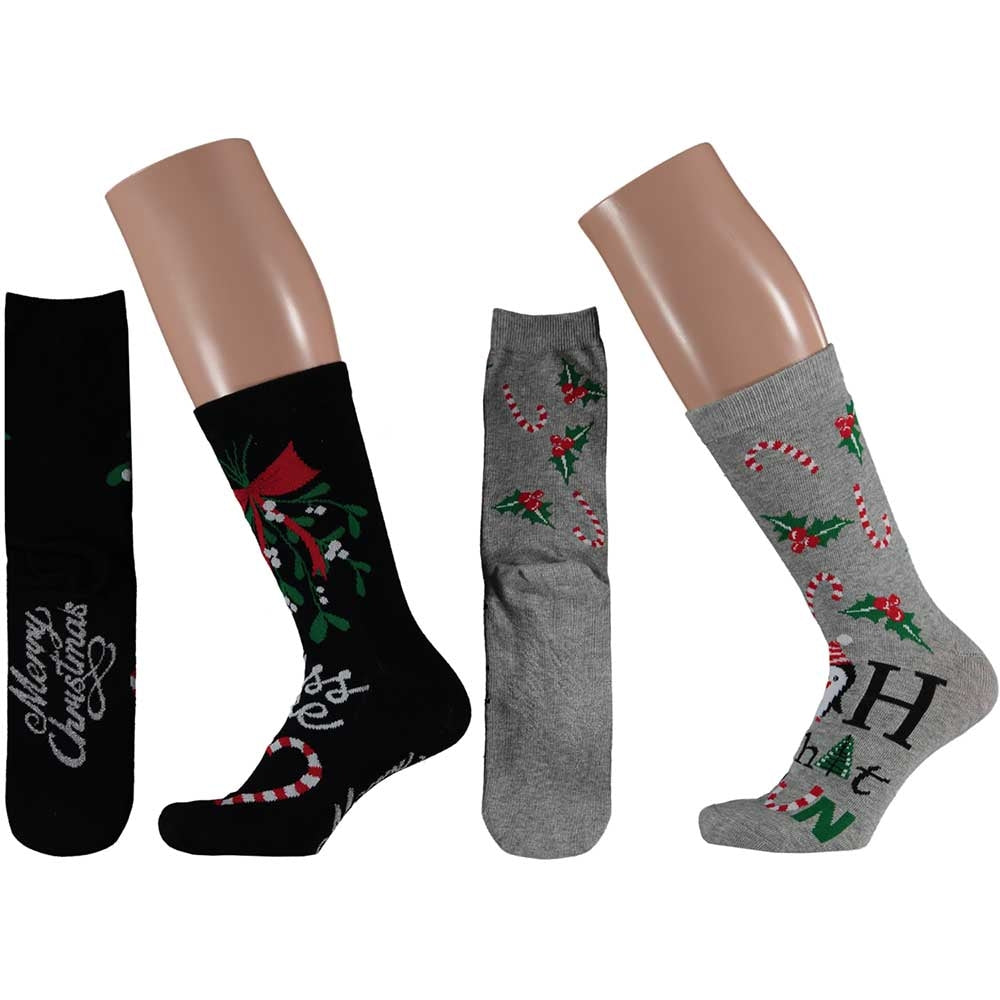 Calzini X-mas natalizi Donna Taglia 36-41 5