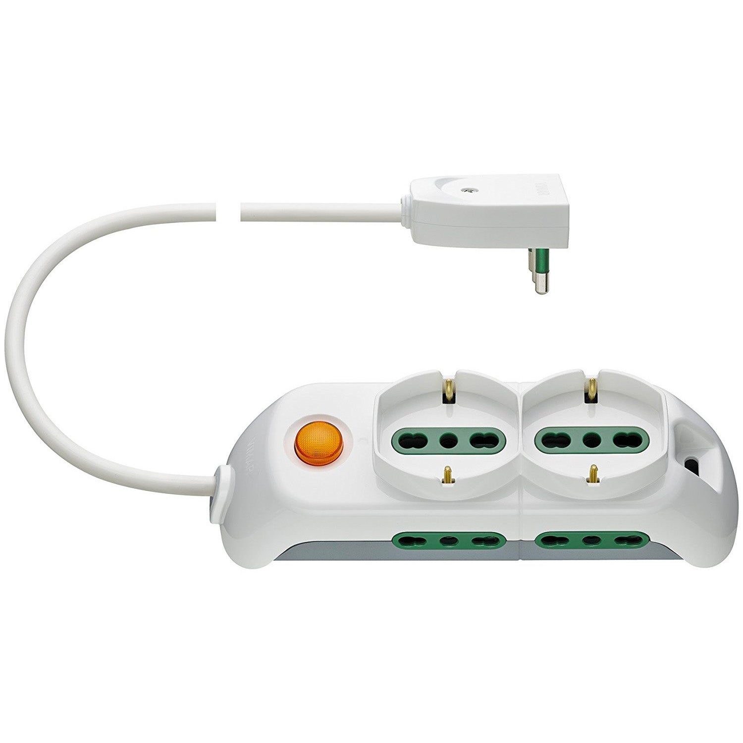 Vimar MultiPresa 2 univers.+4P17/11+SPB17+ int. bianco