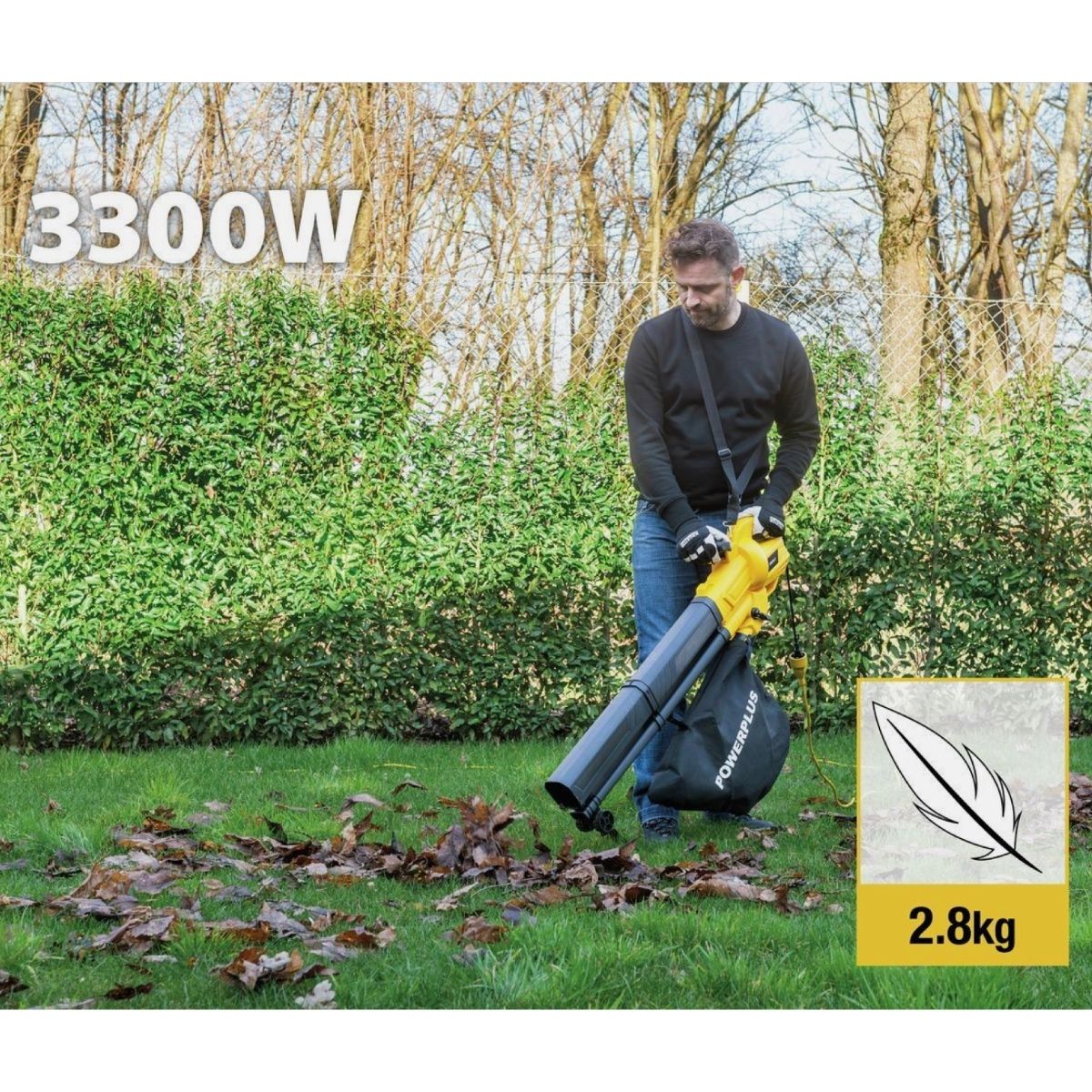 Soffiatore, Aspiratore e Trituratore Elettrico 4