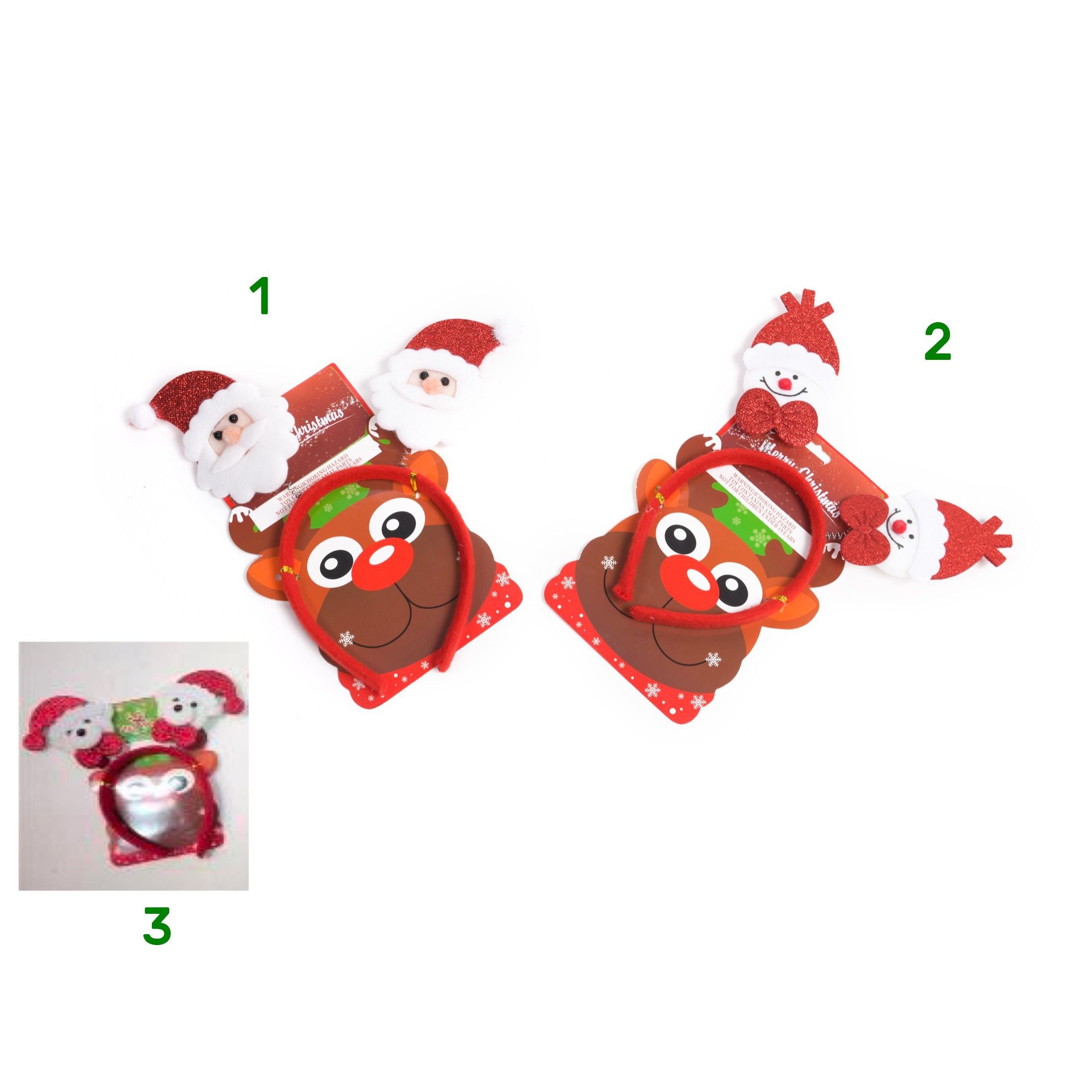 Cerchietto natalizio Mercury varie fantasie