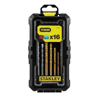 Stanley Set 16 pezzi per avvitare e forare