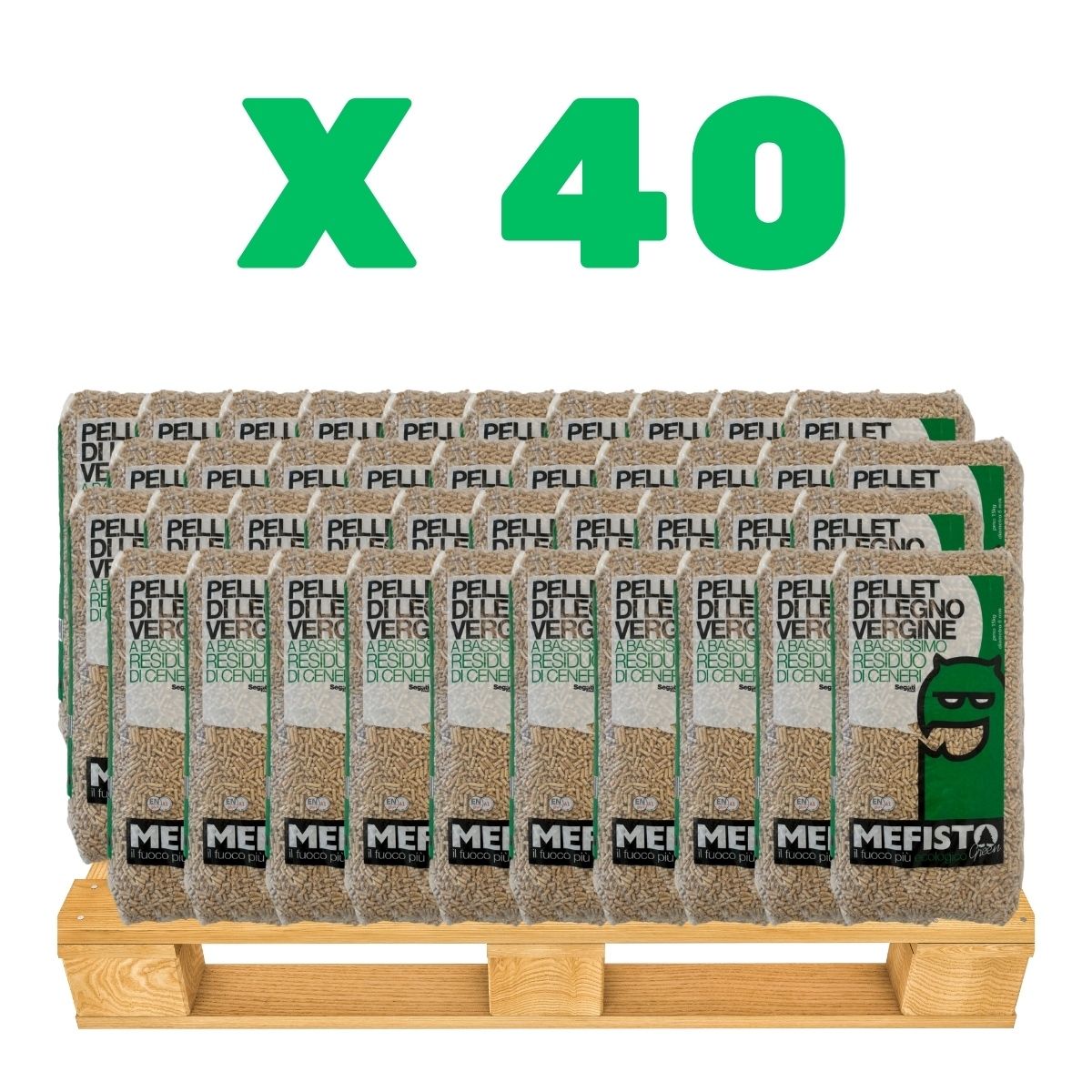 Pellet Mefisto Green x40 1