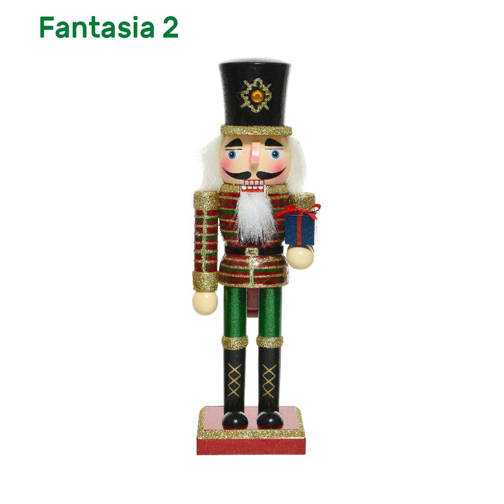 Soldatino shiaccianoci natalizio Kaemingk 25 cm 3