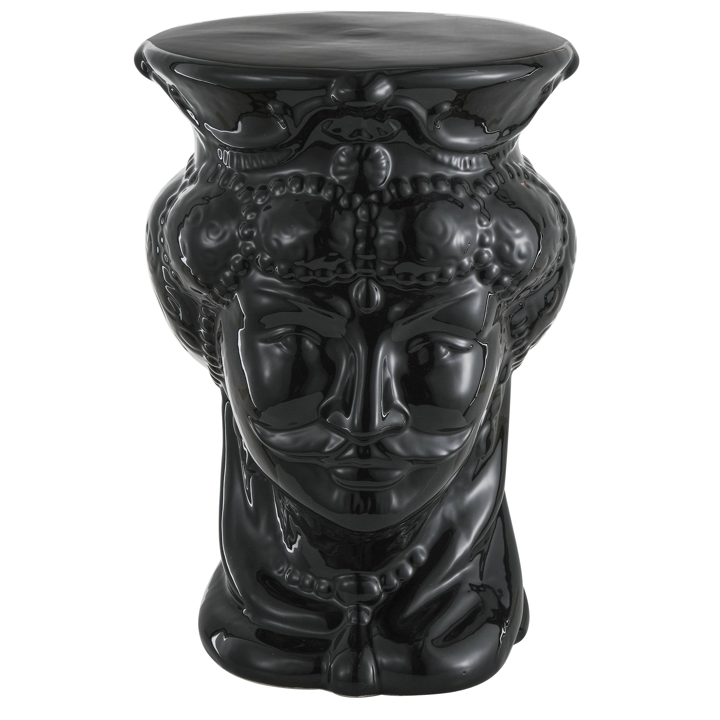 Sgabello testa di moro modello re 6