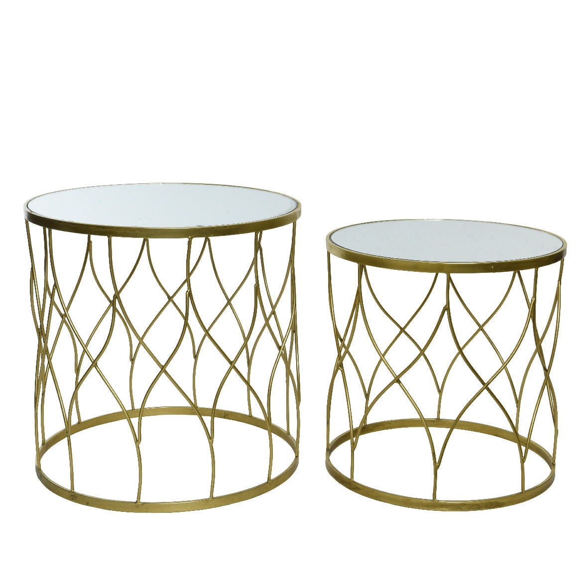 Tavolino in ferro tondo