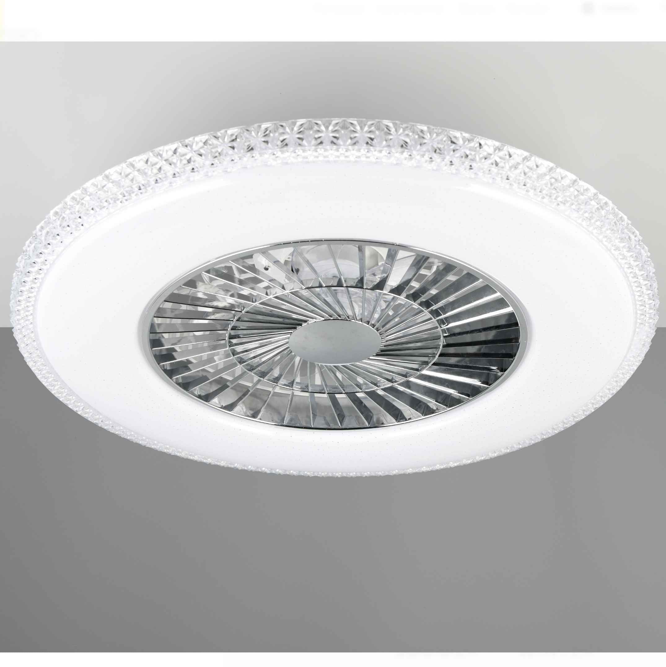 Plafoniera ventilatore Harstad 18x60 cm 4