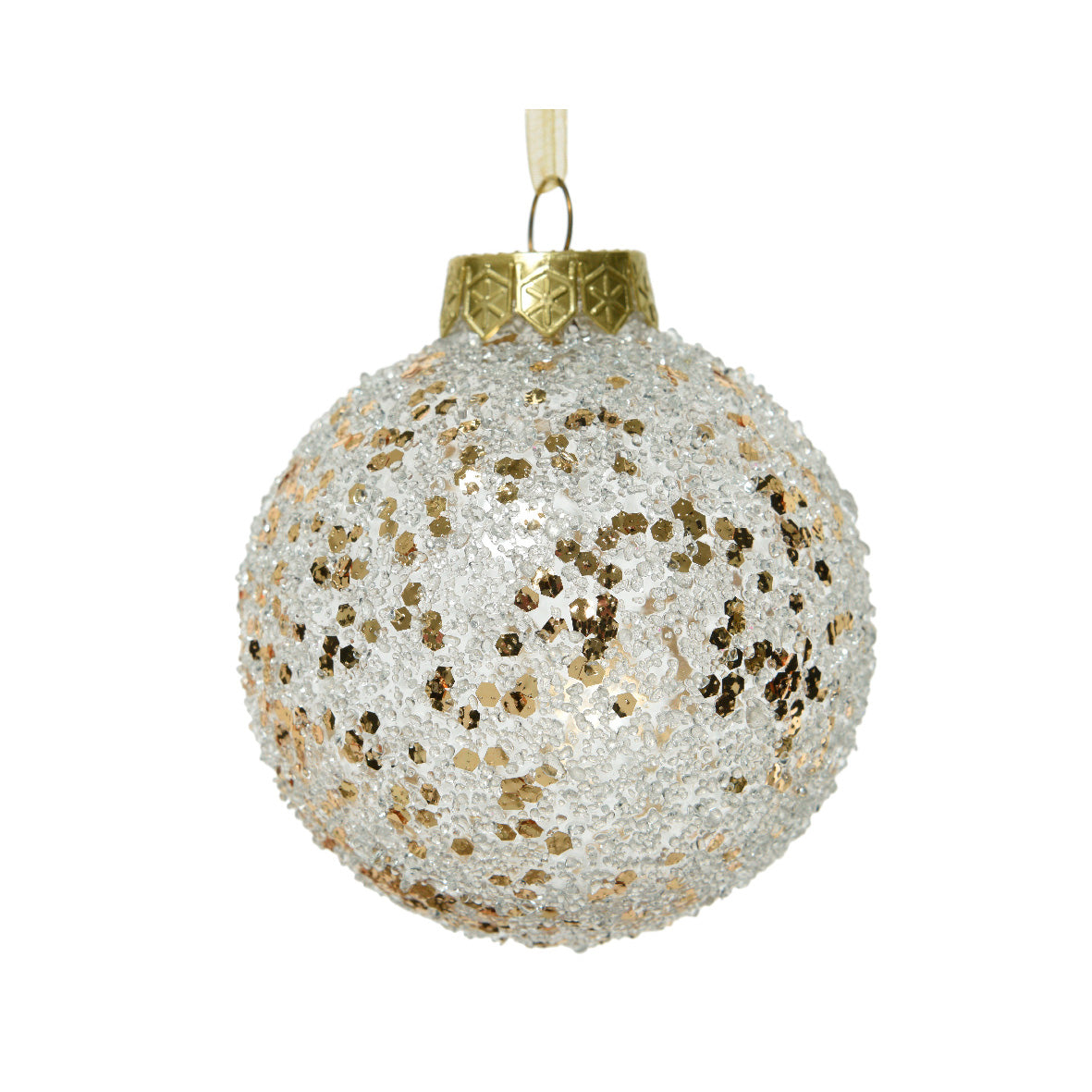 Pallina champagne 8 cm