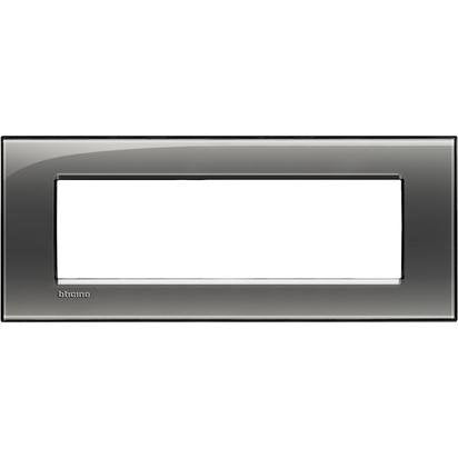 Bticino LivingLight placca quadra 7 moduli