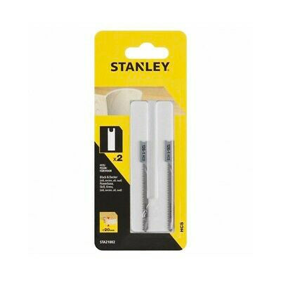 2 lame 70x1,35mm per tagli fini Stanley