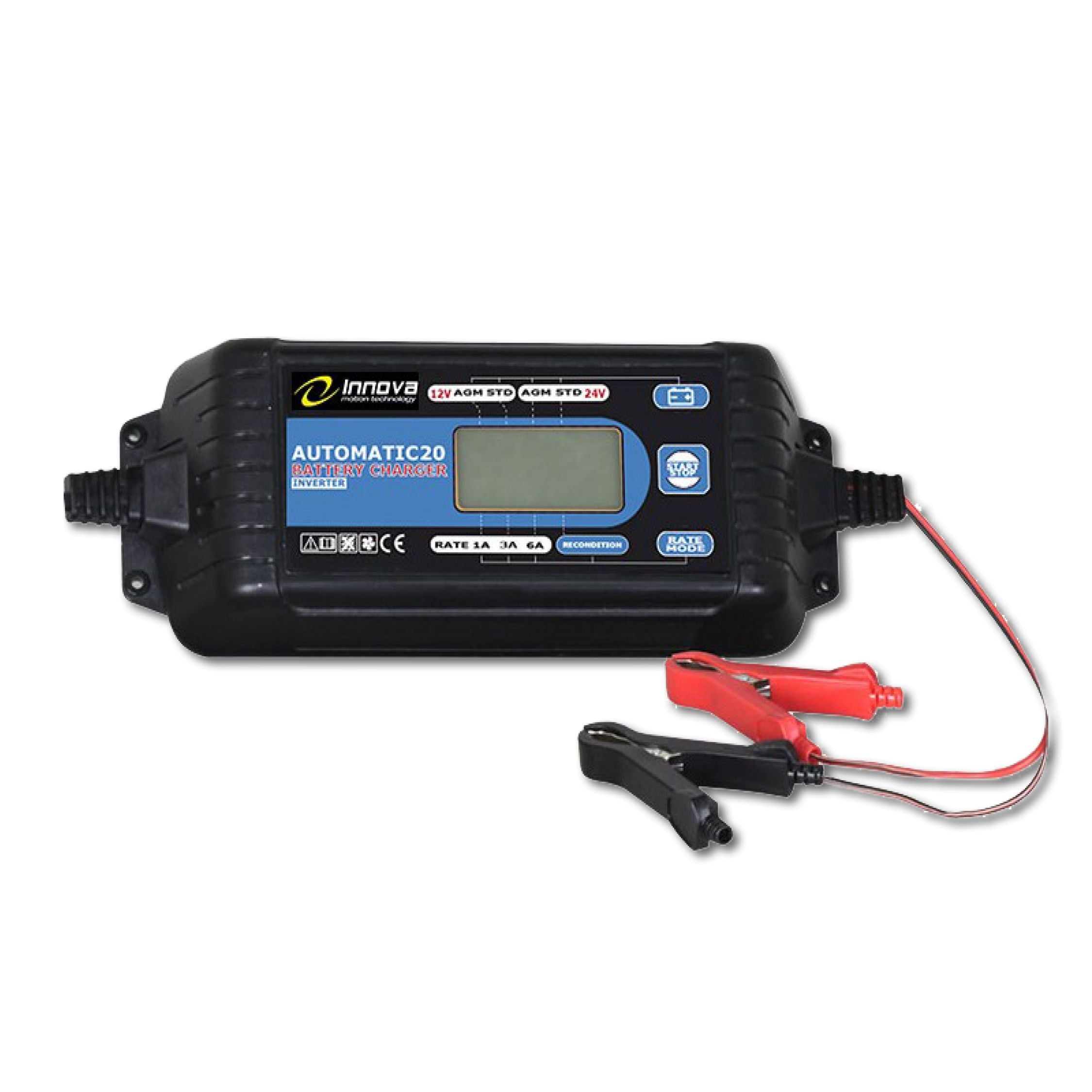 Caricabatteria auto automatic 20 Awelco