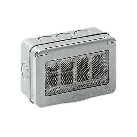 Contenitore esterno parete IP65 4 mod GWS-MAGIC