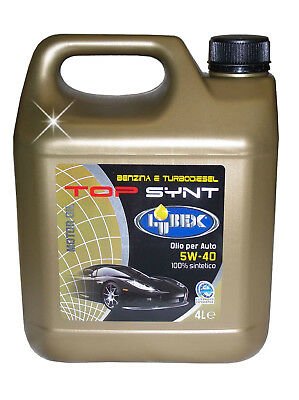 OLIO MOTORE TOP SYNT 5W40 LT.4 B/TD