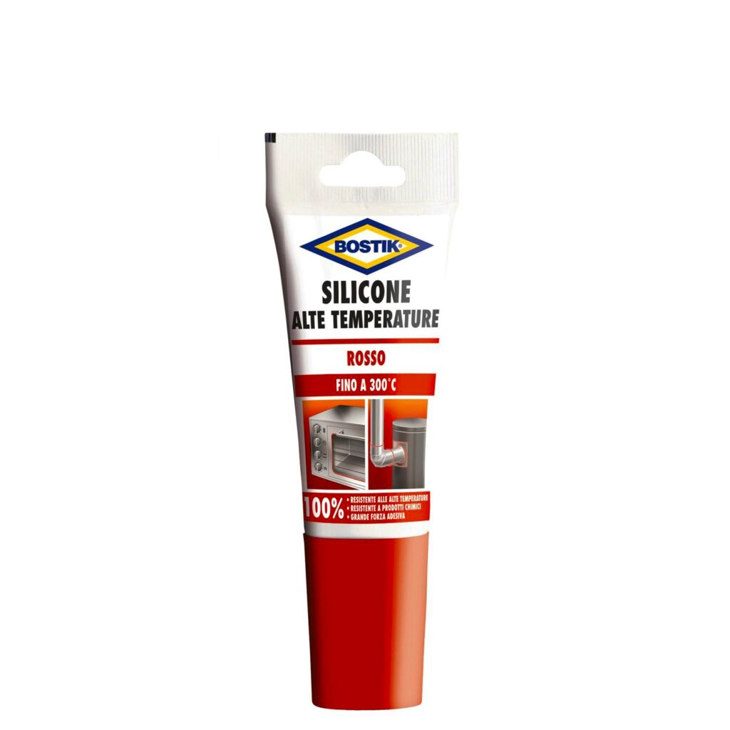 Bostik Silicone Auto-Barca Nero tubo 60ml : : Fai da te