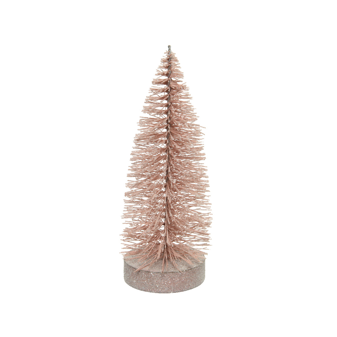 Palline Rosa Glitter (8 cm e 10 cm) per Decorare l'Albero di