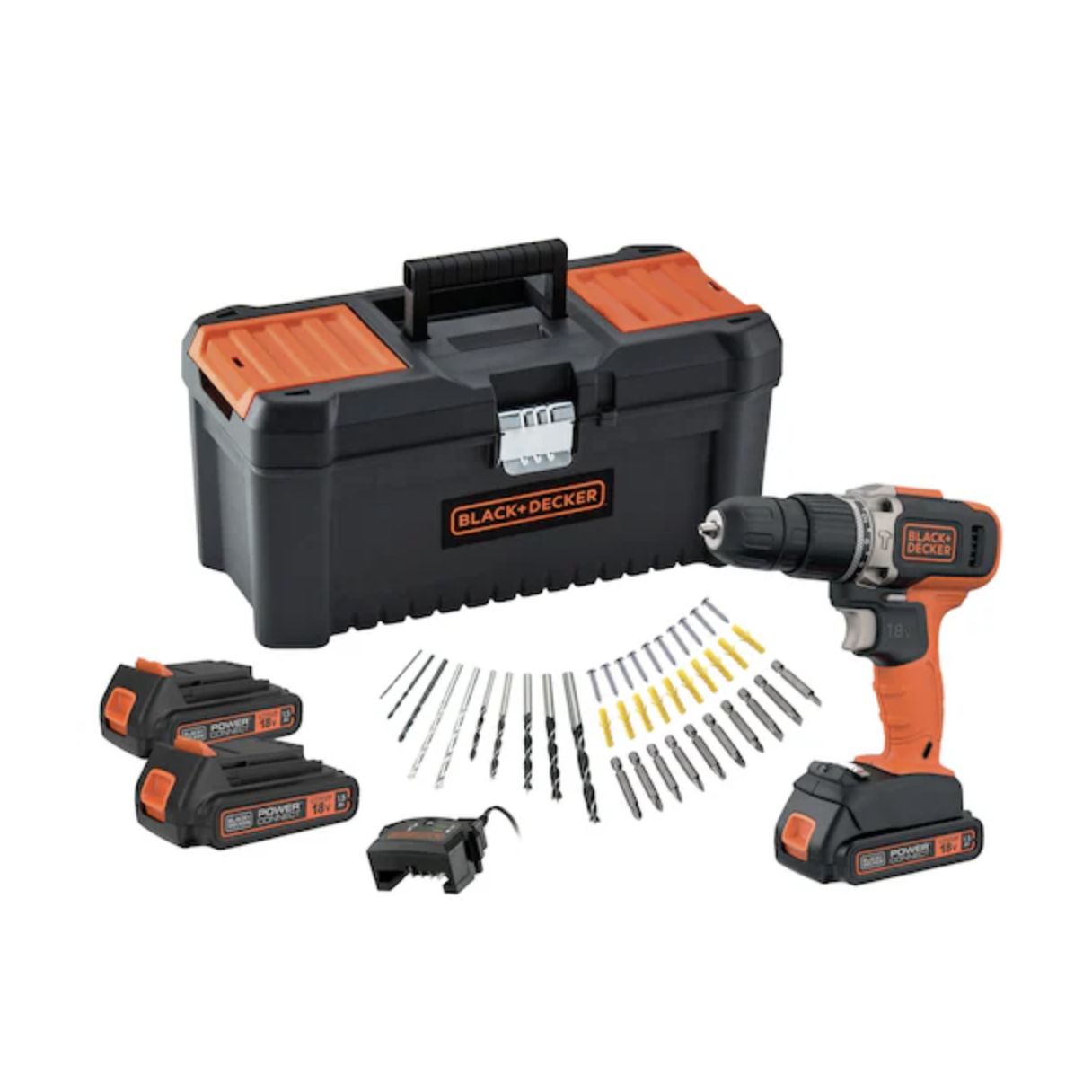 Trapano avvitatore a percussione Black&Decker 18V